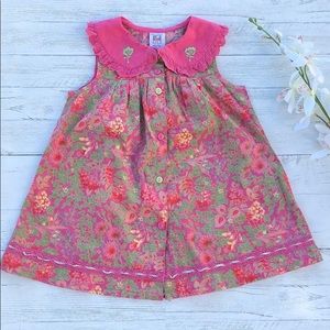 April Cornell Floral Sleeveless Dress